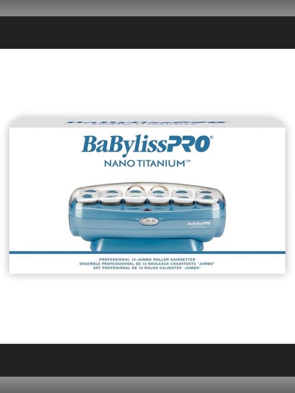 BaByliss Nano Titanium Jumbo Roller Hairsetter